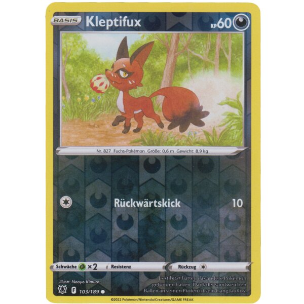 103/189 - Kleptifux - Reverse Holo