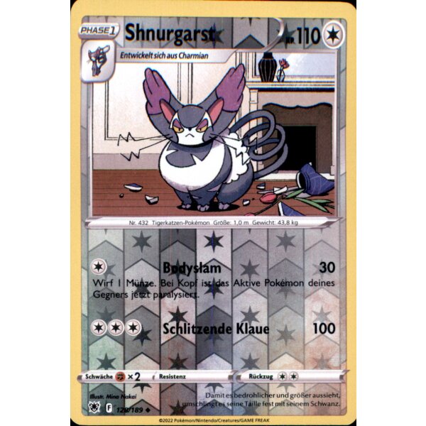 128/189 - Shnurgarst - Reverse Holo