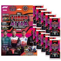 Topps - Turbo Attax Formel 1 2022 - 1 Starter + 10 Booster