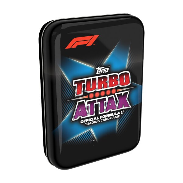 Topps - Turbo Attax Formel 1 2022 -  1 Mini Tin Box Blau