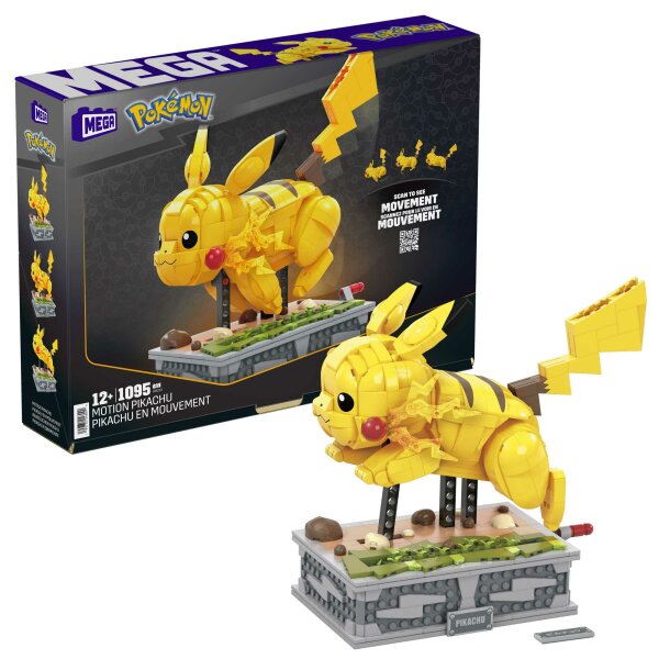 Mega Construx Pokémon Motion Pikachu bewegliches Bauset