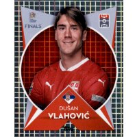 Sticker Road to UEFA Nations League 53 - Dusan Vlahovic -...