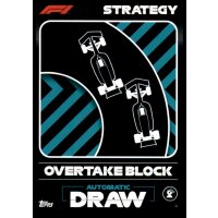 4 - Turbo Attax F1 2022 -  Strategiekarten - Overtake Block