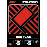 9 - Turbo Attax F1 2022 -  Strategiekarten - Red Flag