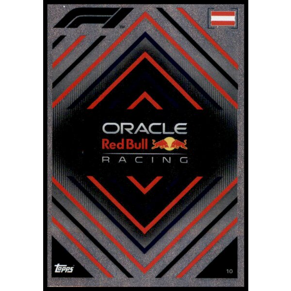 10 - Turbo Attax F1 2022 - Oracle Red Bull Racing - Team Logo