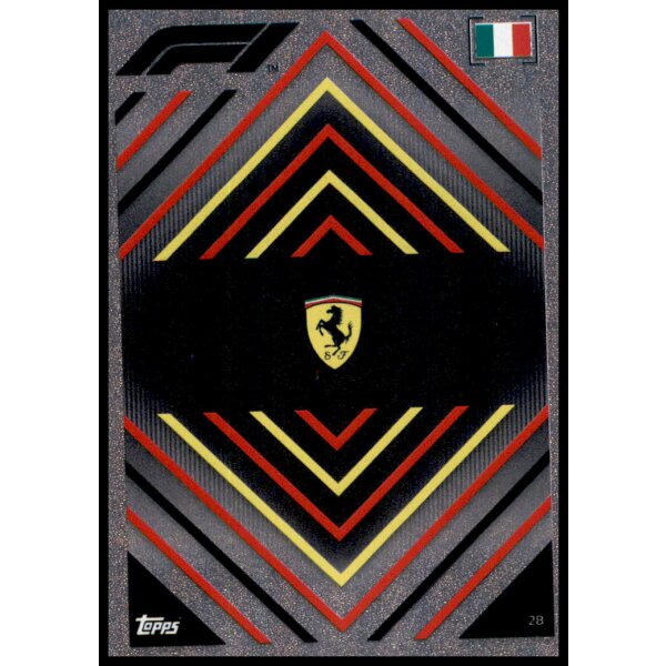 28 - Turbo Attax F1 2022 - Scuderia Ferrari - Team Logo