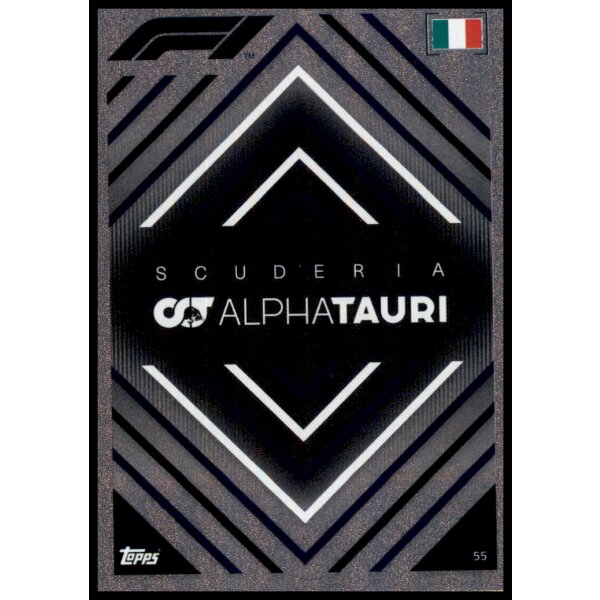 55 - Turbo Attax F1 2022 - Scuderia Alphataur - Team Logo