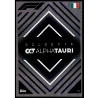 55 - Turbo Attax F1 2022 - Scuderia Alphataur - Team Logo