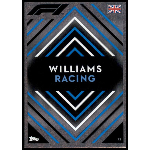 73 - Turbo Attax F1 2022 - Williams Racing - Team Logo