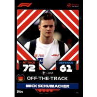 96 - Turbo Attax F1 2022 - Haas F1 Team - Mick Schumacher