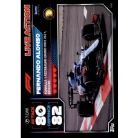 199 - Turbo Attax F1 2022 - Live Action - Fernando Alonso