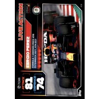 209 - Turbo Attax F1 2022 - Live Action - Sergio Perez