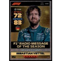 284 - Turbo Attax F1 2022 - Topps Auszeichnungen -...