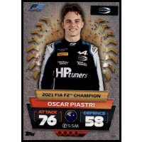 297 - Turbo Attax F1 2022 - Weltmeister - Oscar Piastri