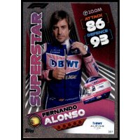 307 - Turbo Attax F1 2022 - Renn Superstar - Fernando Alonso