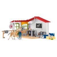 Schleich Farm World 42502 - Tierarzt-Praxis mit Haustieren