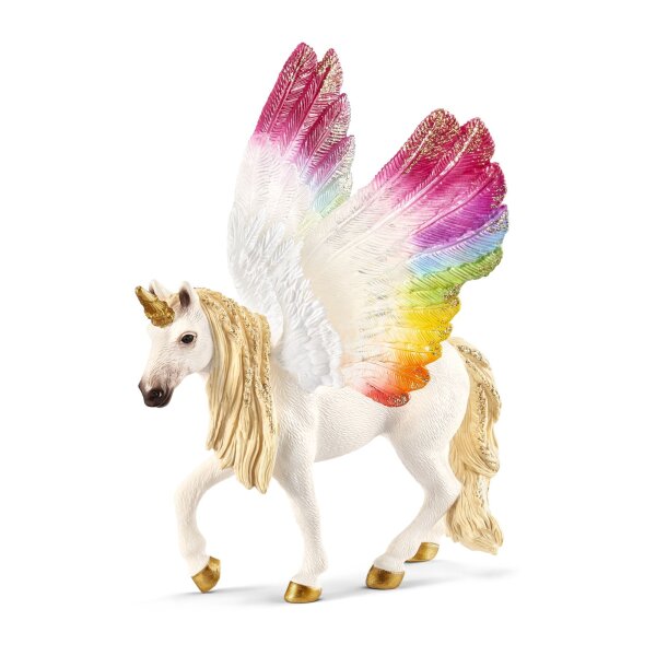 Schleich bayala 70576 - Geflügeltes Regenbogeneinhorn