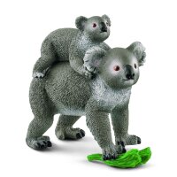 Schleich Wild Life 42566 - Koala Mutter mit Baby