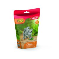 Schleich Wild Life 42566 - Koala Mutter mit Baby