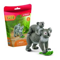 Schleich Wild Life 42566 - Koala Mutter mit Baby