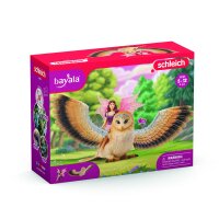 Schleich bayala® 70789 - Elfe auf Glitzer-Eule V2