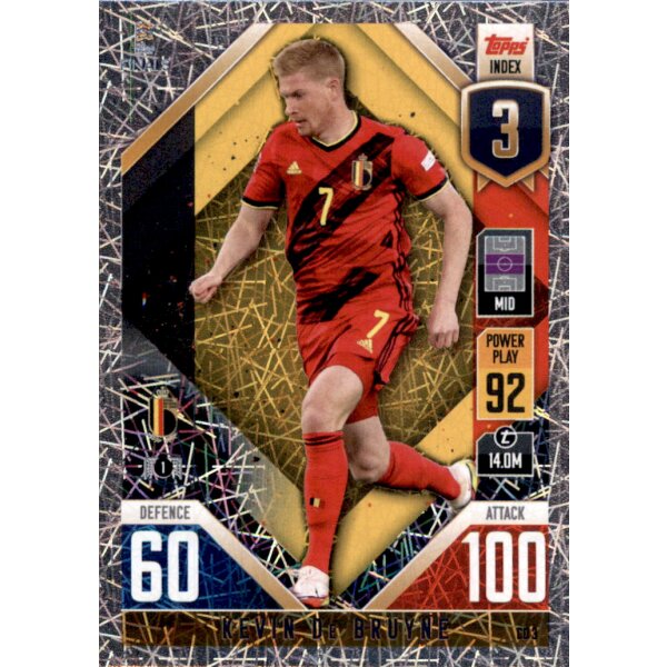 CD03 - Kevin De Bruyne - 101 Countdown - 2022