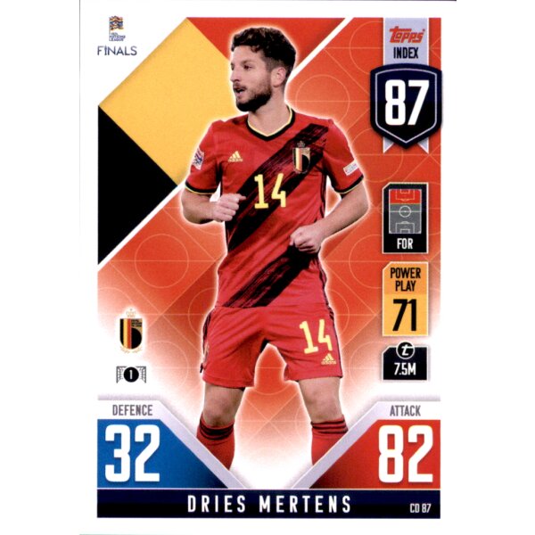 CD87 - Dries Mertens - 101 Countdown - 2022