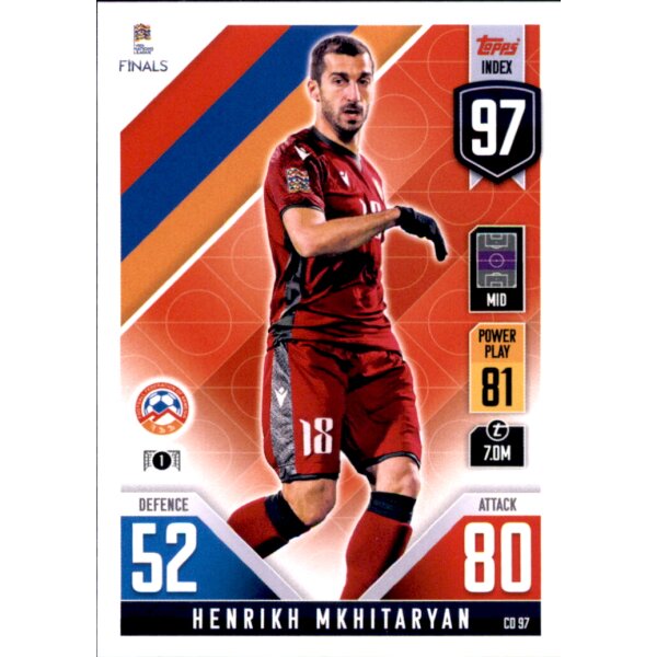 CD97 - Henrikh Mkhitaryan - 101 Countdown - 2022