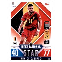 IS09 - Yannick Carrasco - International Star - 2022