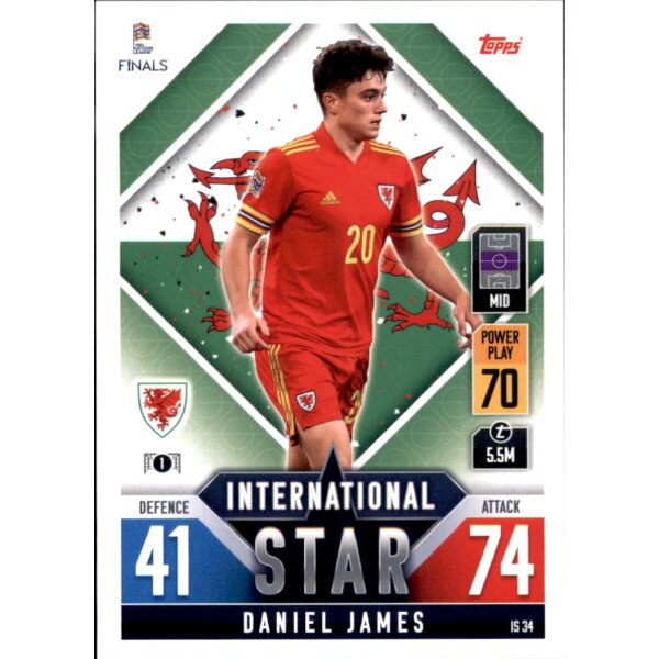 IS34 - Daniel James - International Star - 2022