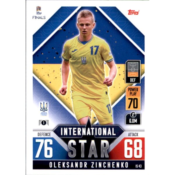 IS43 - Oleksandr Zinchenko - International Star - 2022