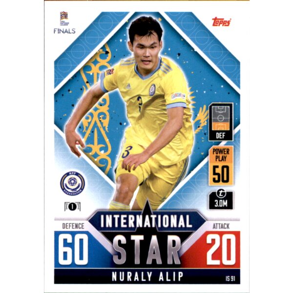 IS91 - Nuraly Alip - International Star - 2022