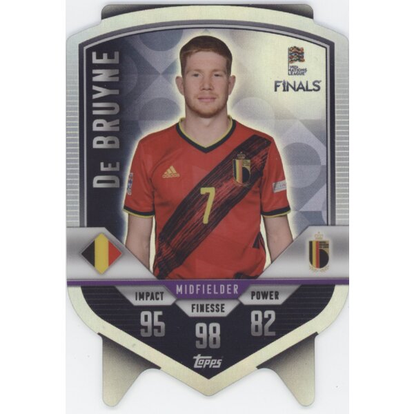 DC03 - De Bruyne - Chrome Shield Die-Cut  - 2022