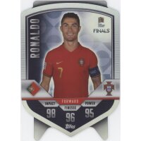 DC04 - Cristiano Ronaldo - Chrome Shield Die-Cut  - 2022