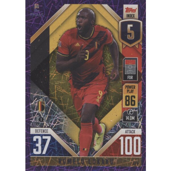 CD05 - Romelu Lukaku - 101 Countdown - LILA FOIL - Parallel - 2022