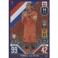 CD11 - Virgil van Dijk - 101 Countdown - LILA FOIL -...