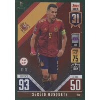 CD31 - Sergio Busquets - 101 Countdown - GRÜN FOIL -...