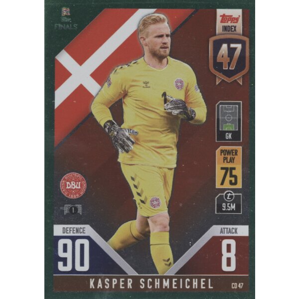 CD47 - Kasper Schmeichel - 101 Countdown - GRÜN FOIL - Parallel - 2022