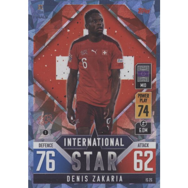 IS26 - Denis Zalaria - International Star - CRYSTAL FOIL - Parallel - 2022