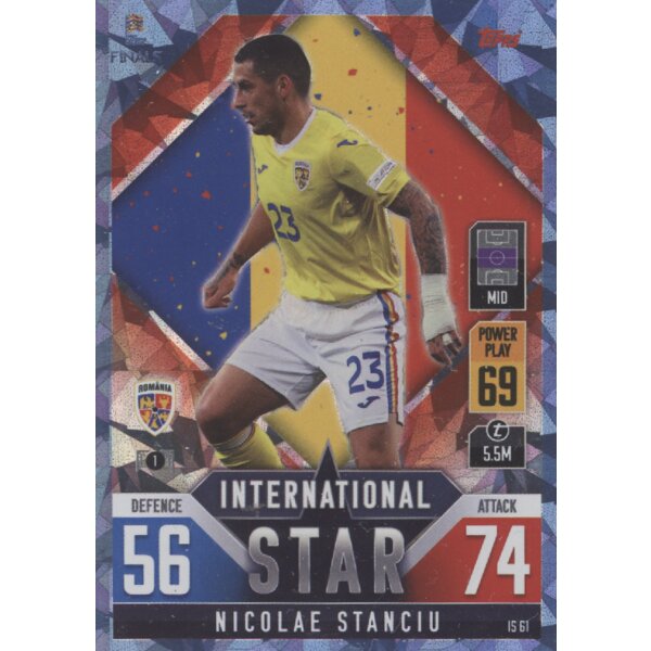 IS61 - Nicolai Stanciu - International Star - CRYSTAL FOIL - Parallel - 2022