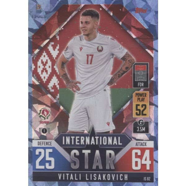 IS82 - Vitaly Lisakovich - International Star - CRYSTAL FOIL - Parallel - 2022