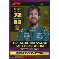 284 - Turbo Attax F1 2022 - CRYSTAL PINK - Topps...