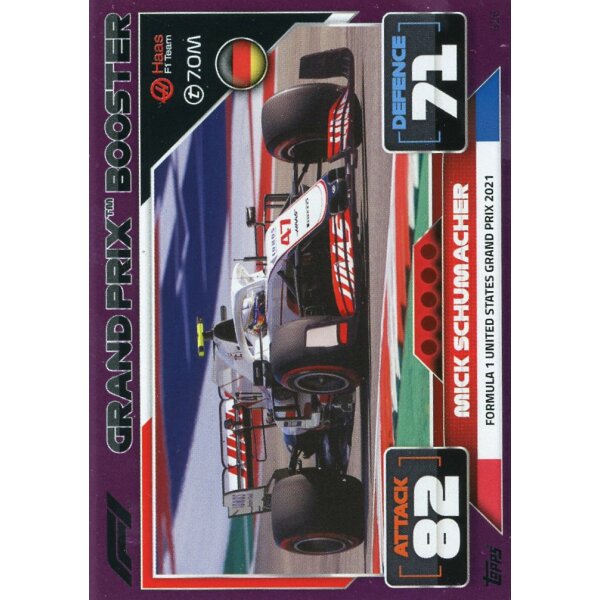 326 - Turbo Attax F1 2022 - CRYSTAL PINK - Grand Prix - Mick Schumacher