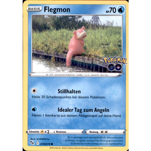 19/078 Flegmon - Common - Pokemon GO