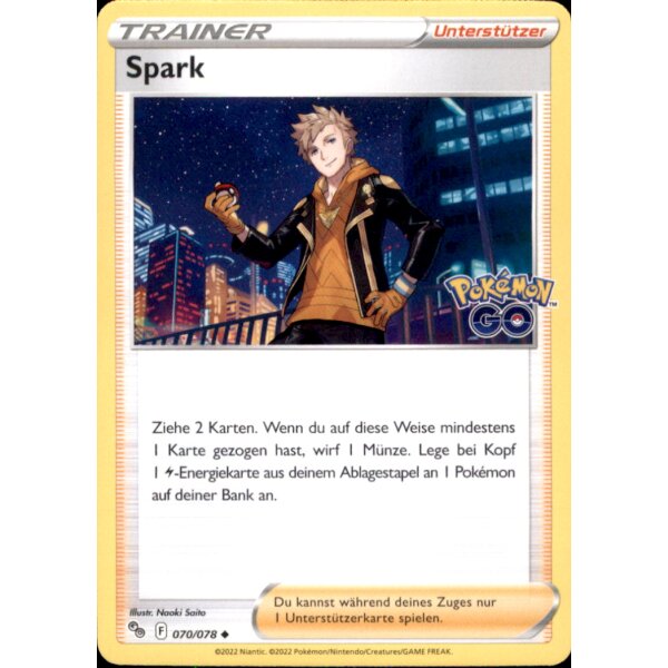 70/078 Spark - Uncommon - Pokemon GO