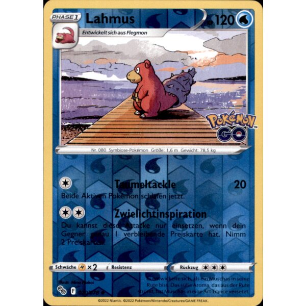 20/078 Lahmus - Reverse Holo - Pokemon GO