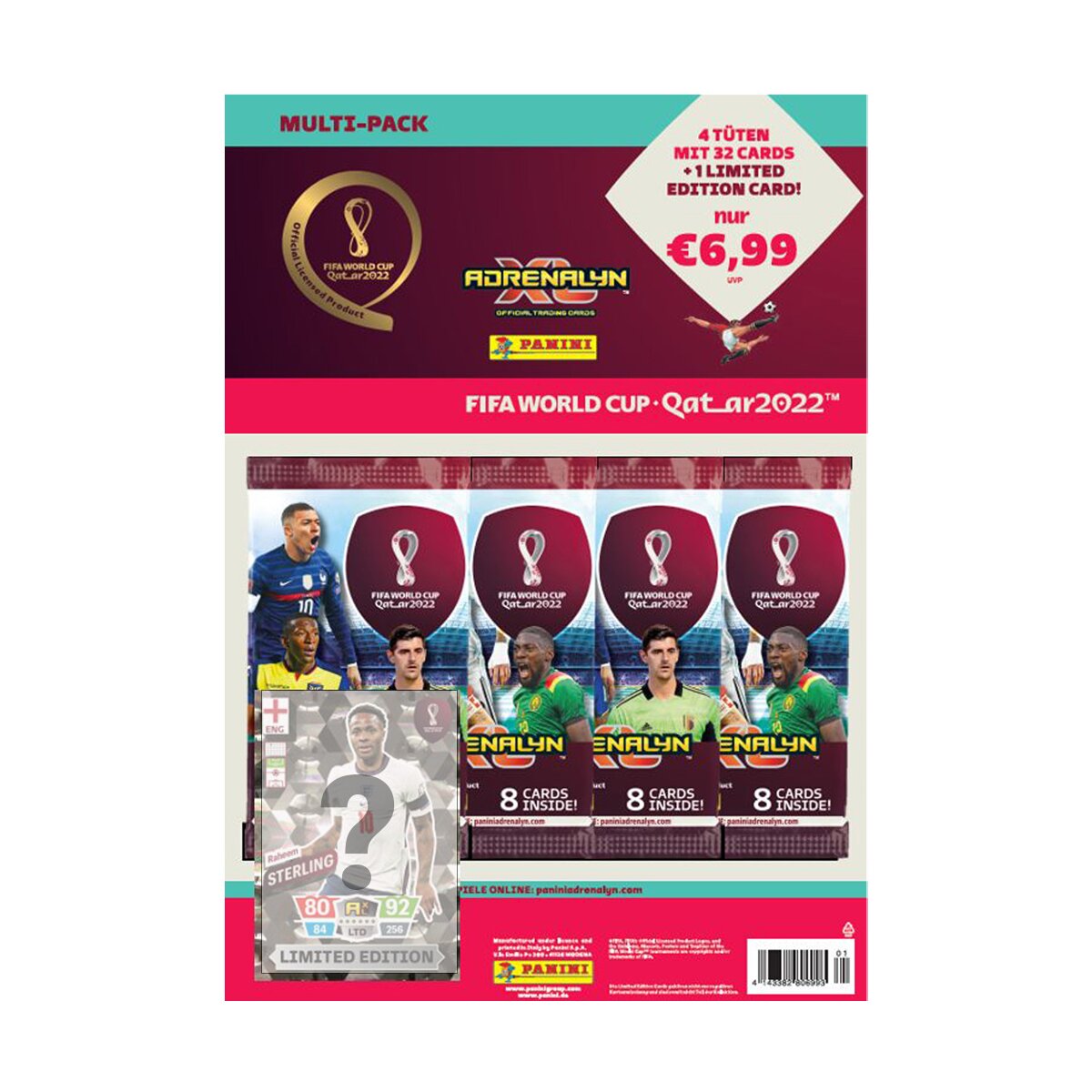 Panini Megapack Adrenalyn World Cup 2022, comprar online