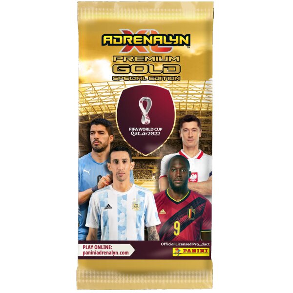 FIFA World Cup Adrenalyn XL 2022 - 1 PREMIUM GOLD Booster