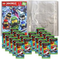 LEGO Ninjago 7 NEXT LEVEL Trading Cards - 1 Leere...