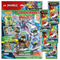 LEGO Ninjago 7 NEXT LEVEL Trading Cards - 1 Starter + 5...